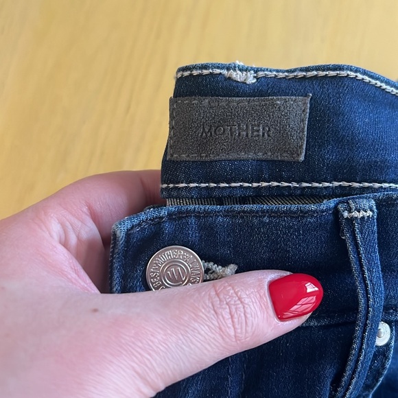 The Insider High Rise Crop Step Fray Bootcut Jeans in Tongue and Chic 29 - Picture 8 of 12